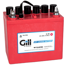Gill Battery G-25 With Acid